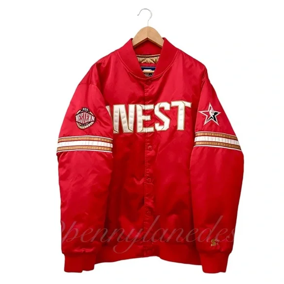 NBA Houston Rockets Western Conference All Star Jacket 2013 XXL - Picture 1 of 10